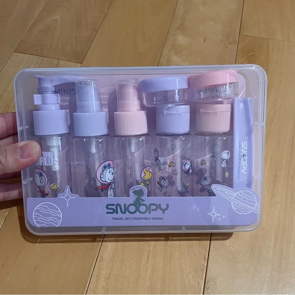 NIB snoopy the space explorer travel set - Picture 1 of 2